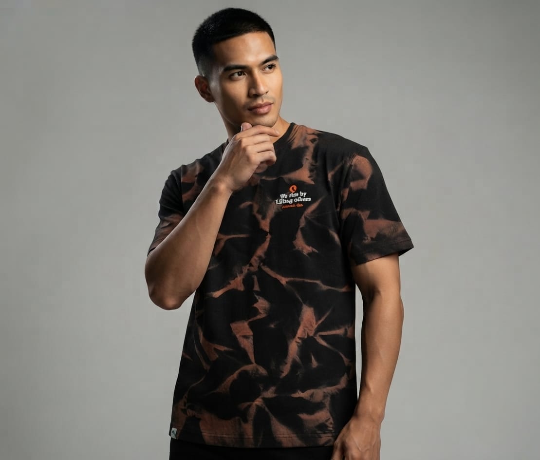 Vintage Graphic Tie-Dye T-Shirt
