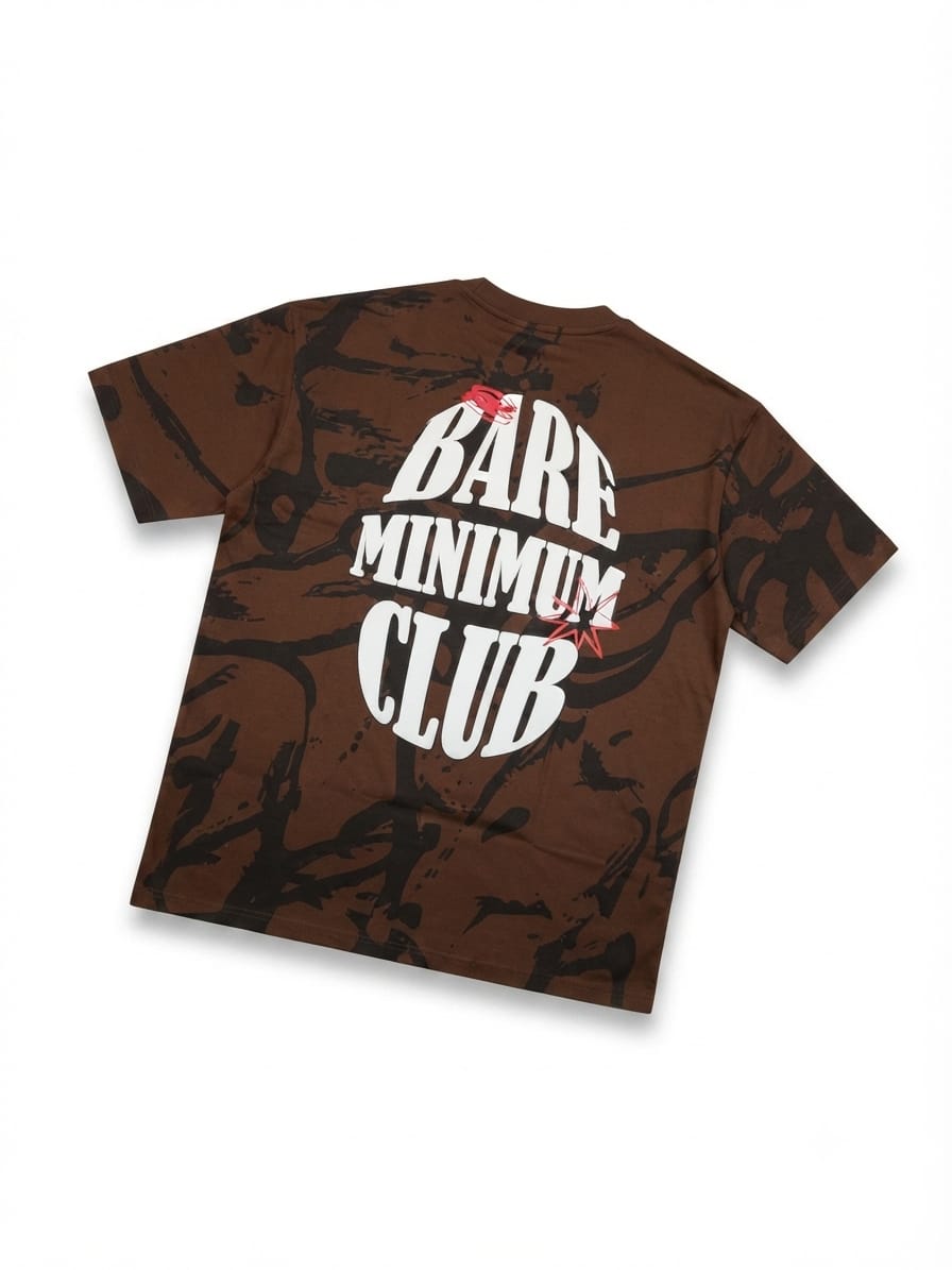 Trend Tribe Shadow Camo Oversized Tee