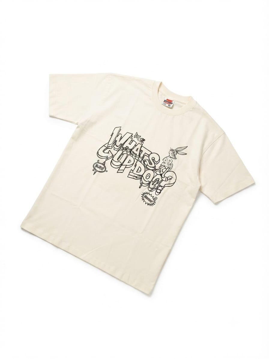 Vintage Cartoon Graphic Oversized T-Shirt