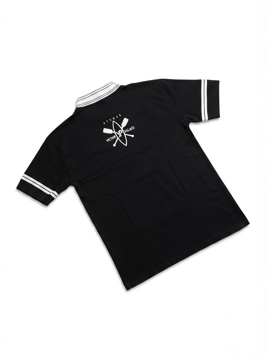 Retro Racing Graphic Polo T-Shirt