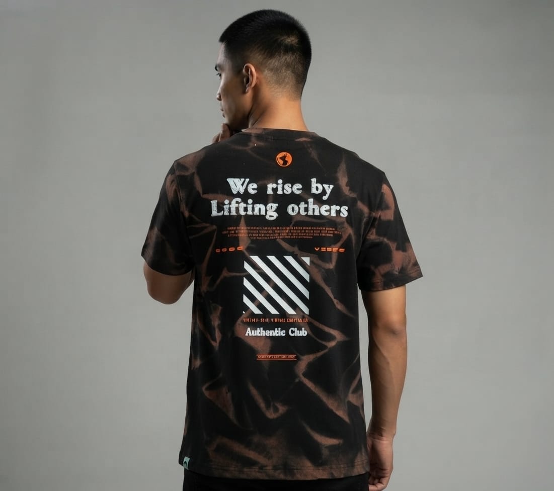 Vintage Graphic Tie-Dye T-Shirt