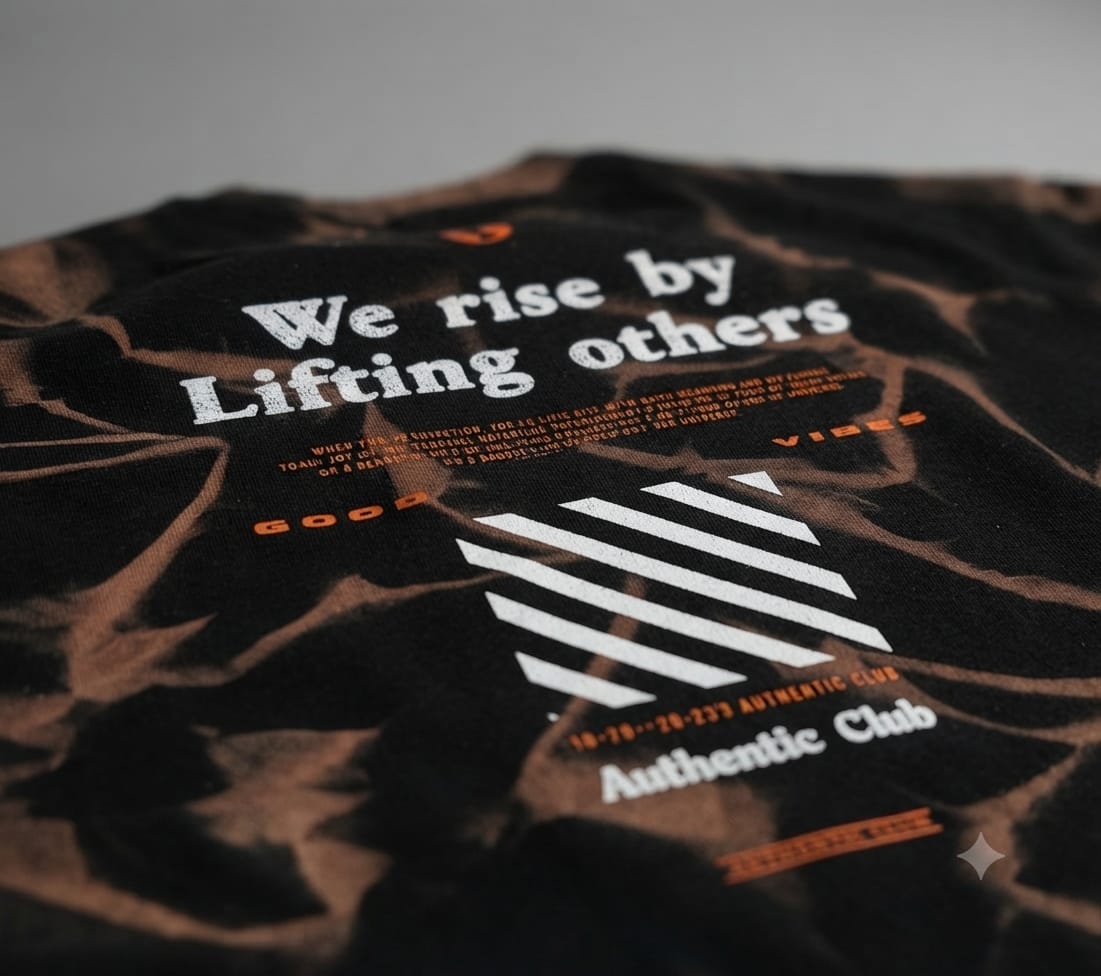 Vintage Graphic Tie-Dye T-Shirt