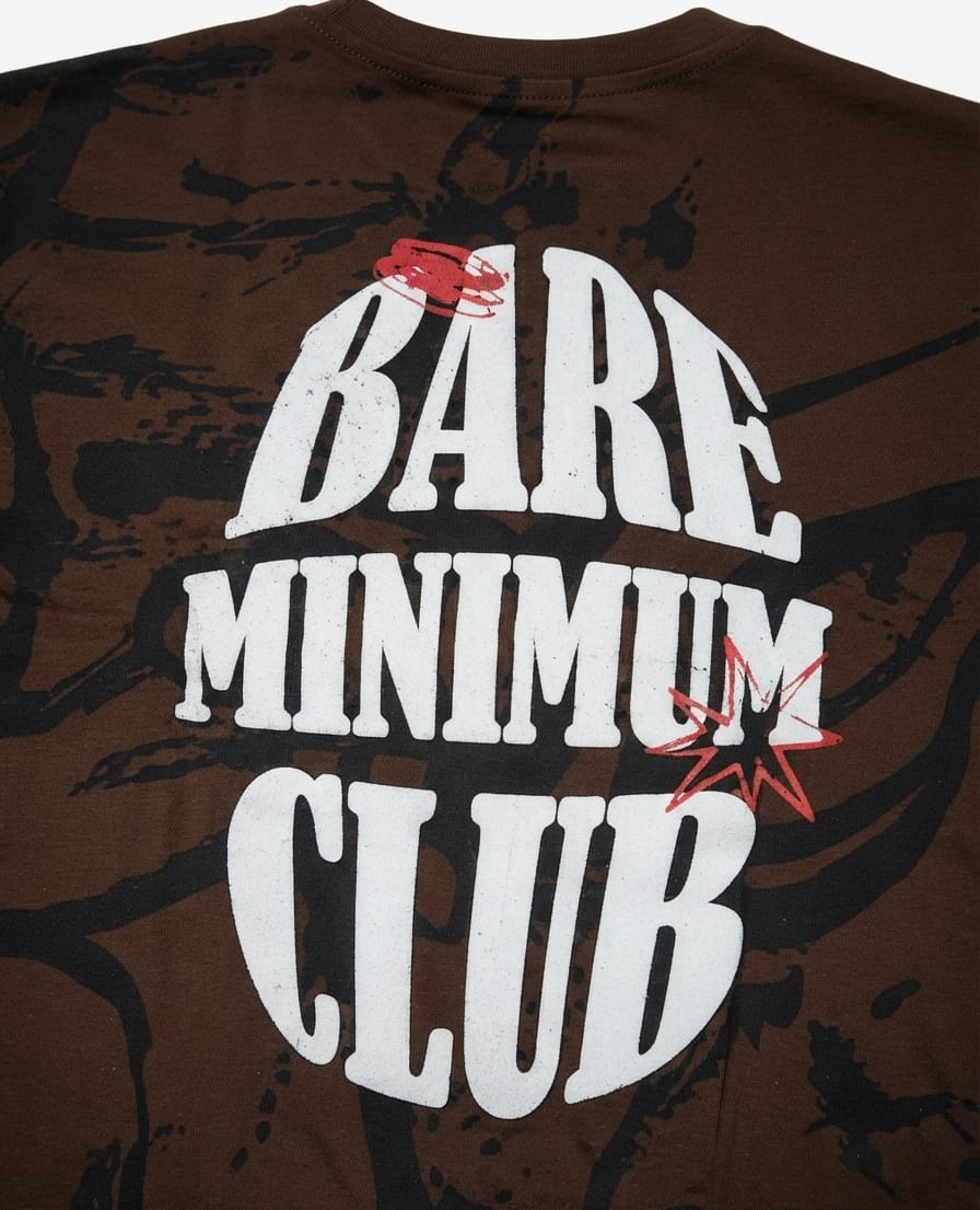 Trend Tribe Shadow Camo Oversized Tee