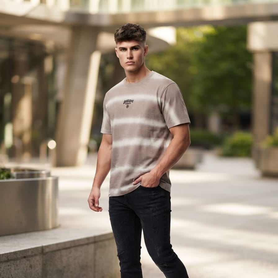 Vintage Tie-Dye Oversized T-Shirt