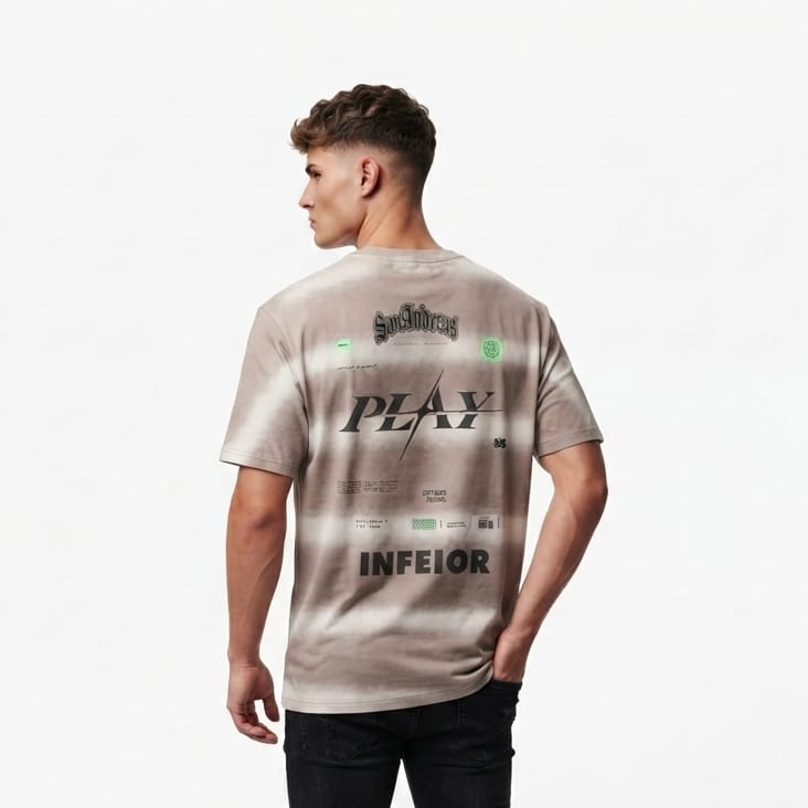 Vintage Tie-Dye Oversized T-Shirt