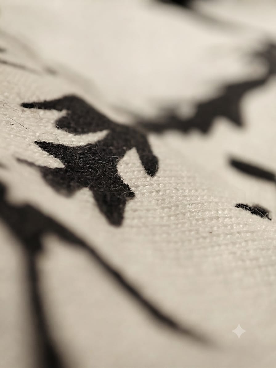 Black Panther Graphic Printed Oversized T-Shirt – White