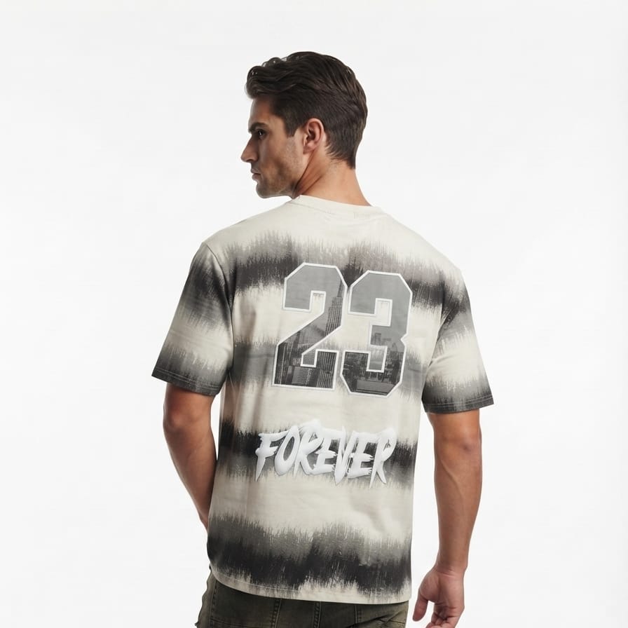 Jordan Forever Vintage Stripe Oversized T-Shirt