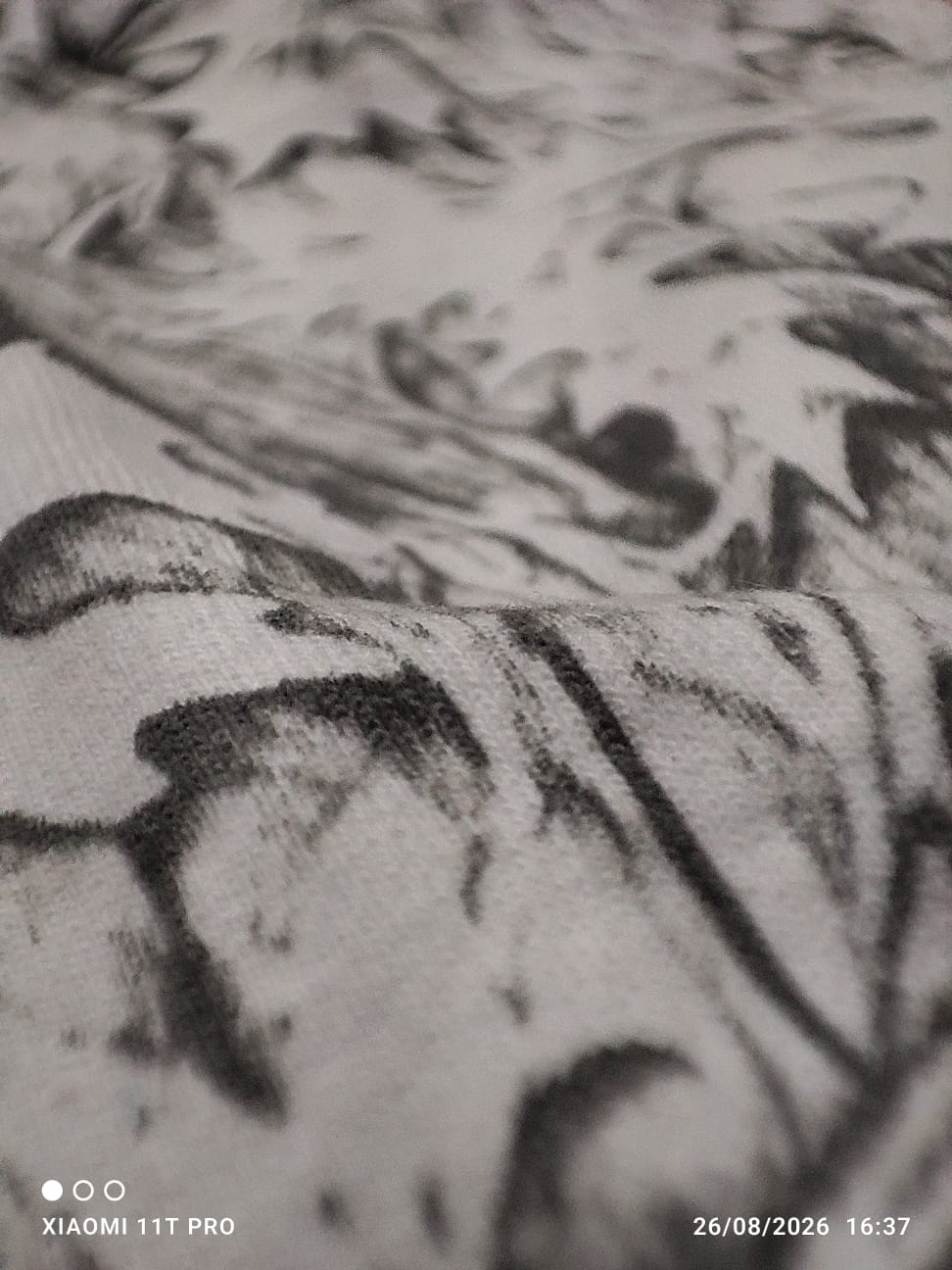 Botanical Sketch “BACK POWER” Oversized T-Shirt