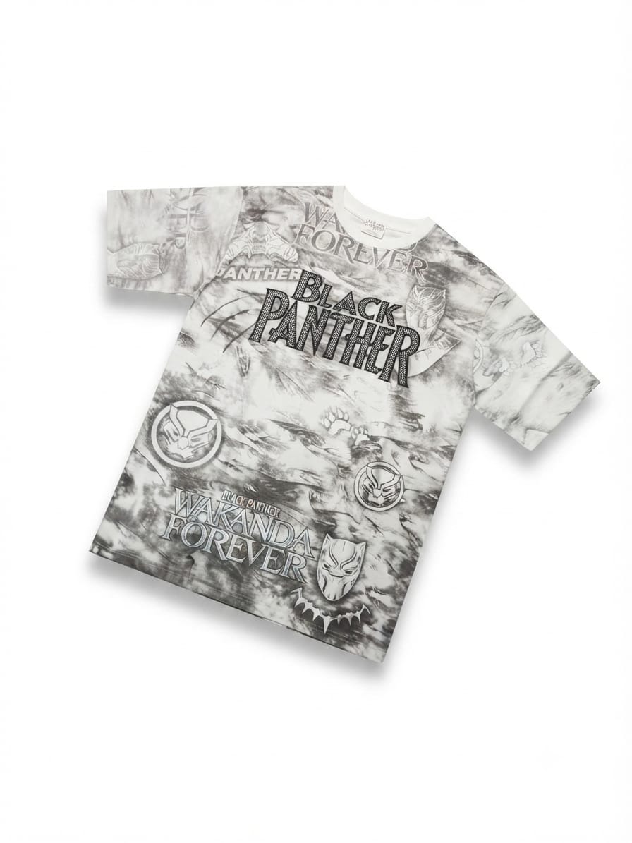 Black Panther Wakanda Forever Graphic T-Shirt