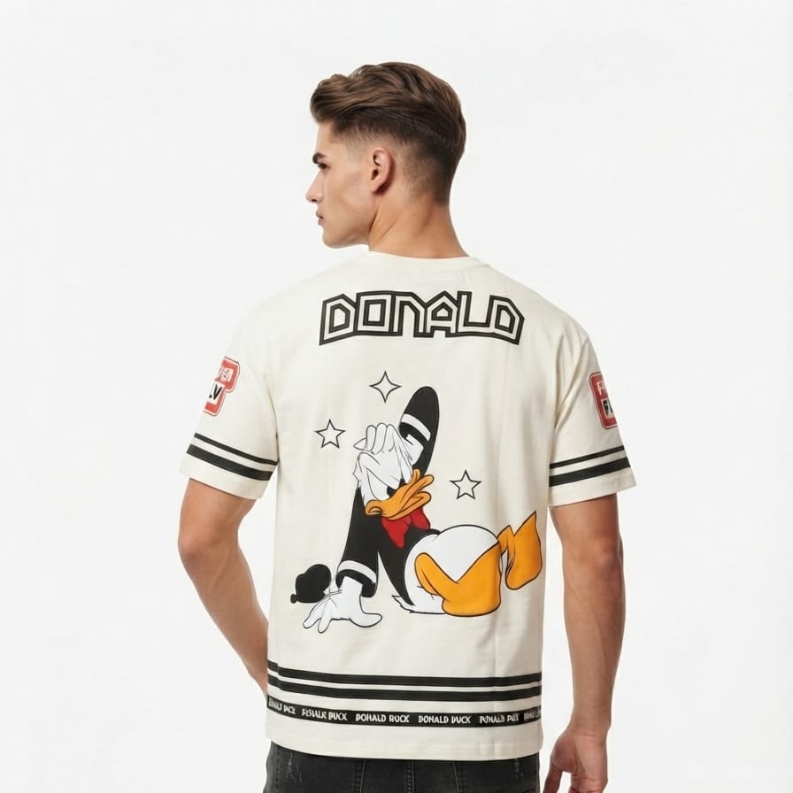 Donald Duck 34 Graphic Oversized T-Shirt