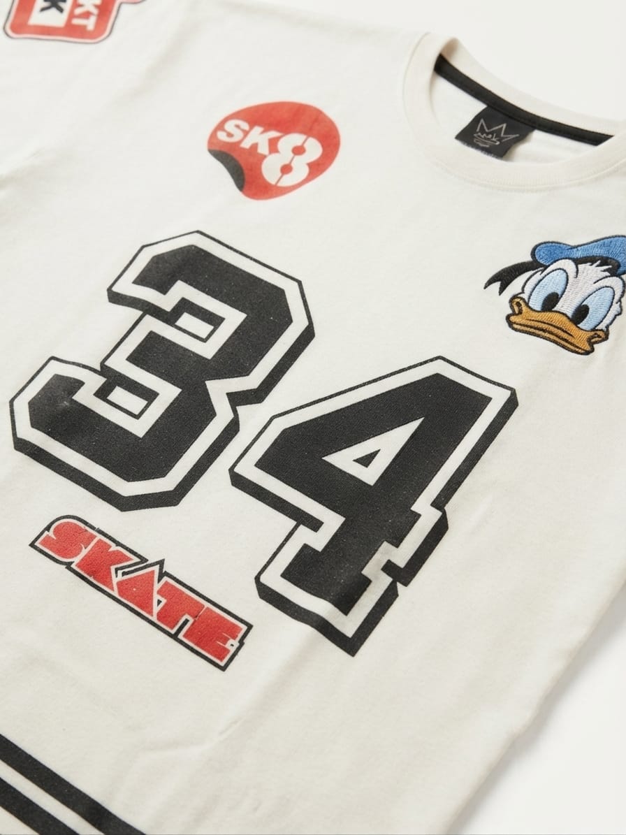 Donald Duck 34 Graphic Oversized T-Shirt