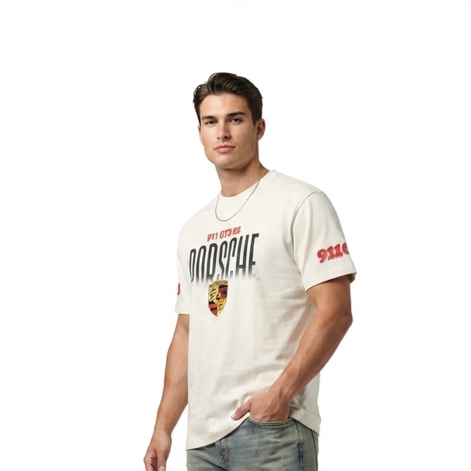 Porsche 911 GT3 RS Graphic Oversized T-Shirt