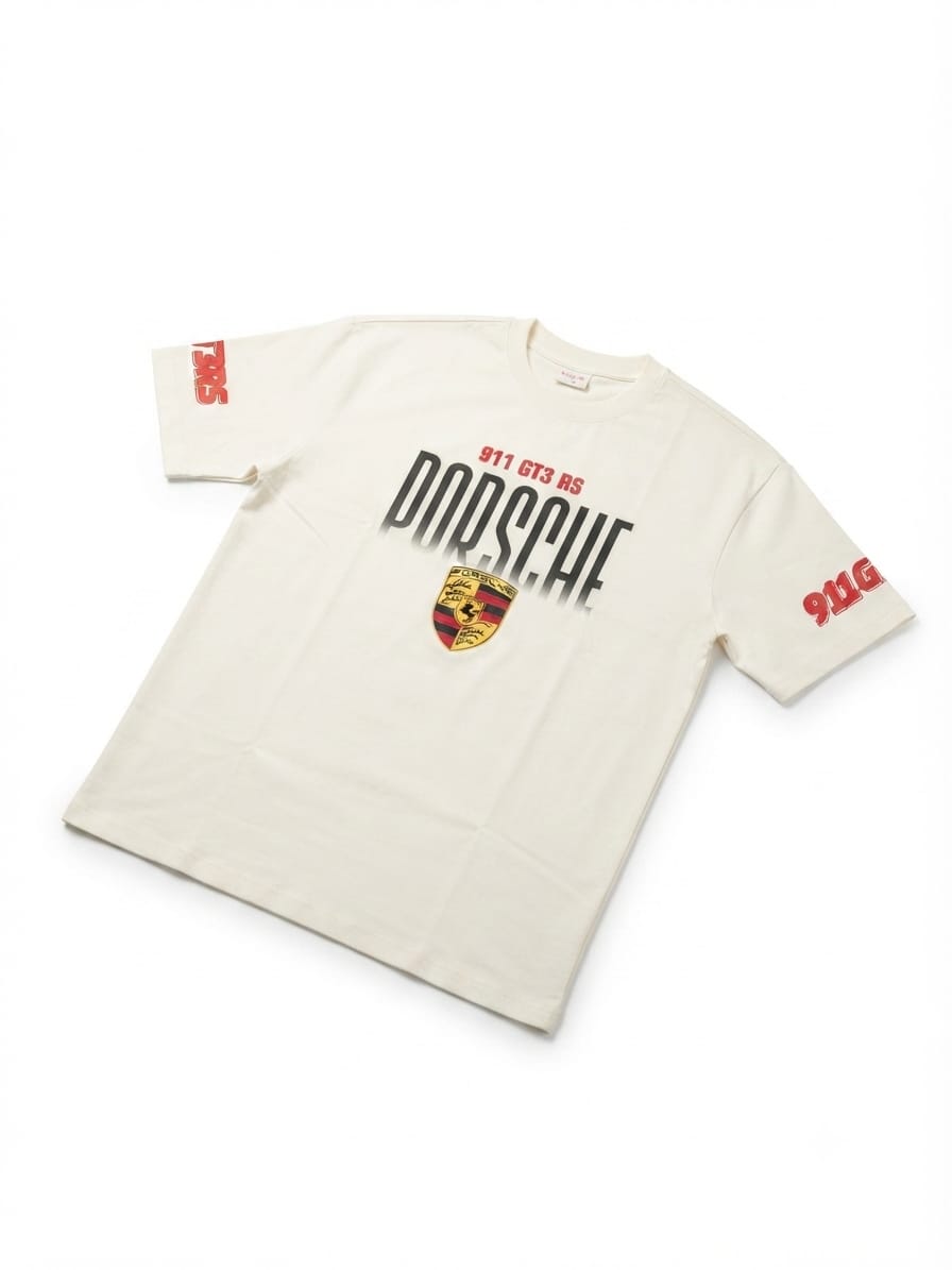 Porsche 911 GT3 RS Graphic Oversized T-Shirt