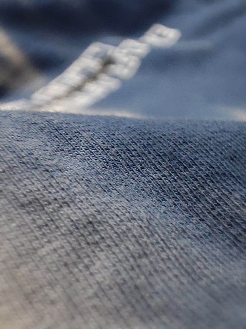 Blue Cloud Wash Graphic T-Shirt