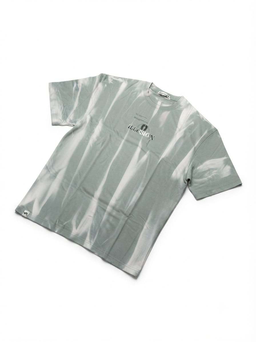 Mistwashed Illusion Graphic T-Shirt