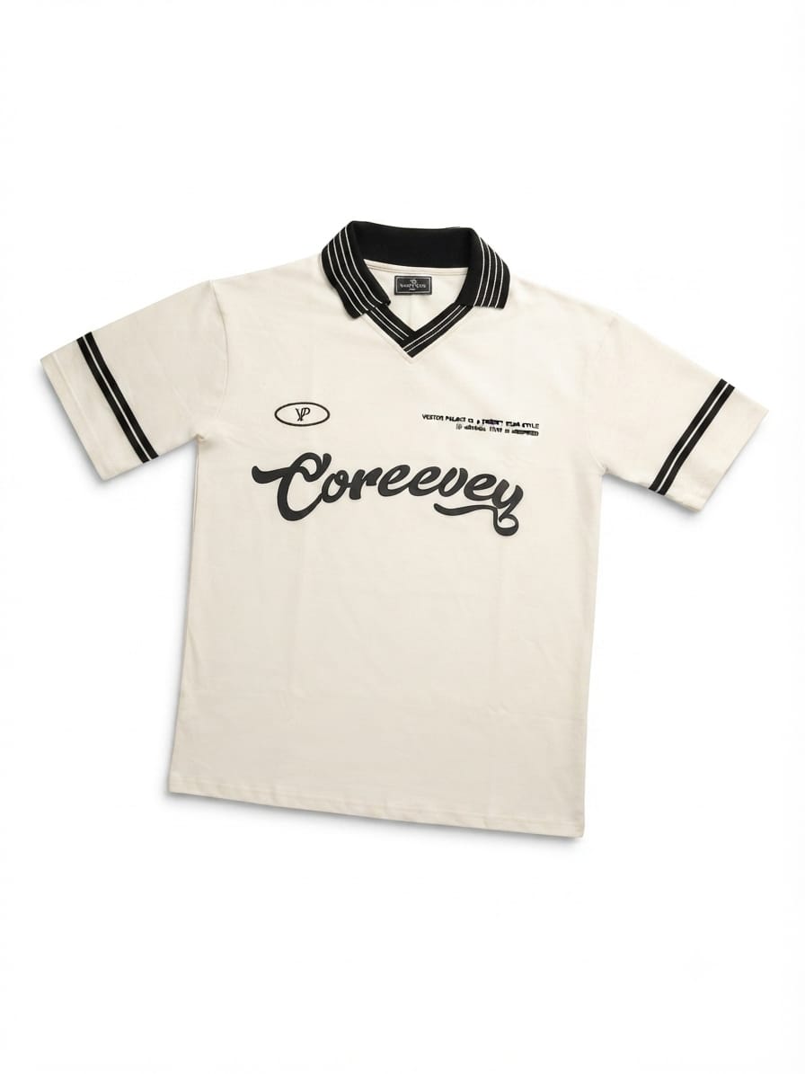 Retro Racing Graphic Polo T-Shirt